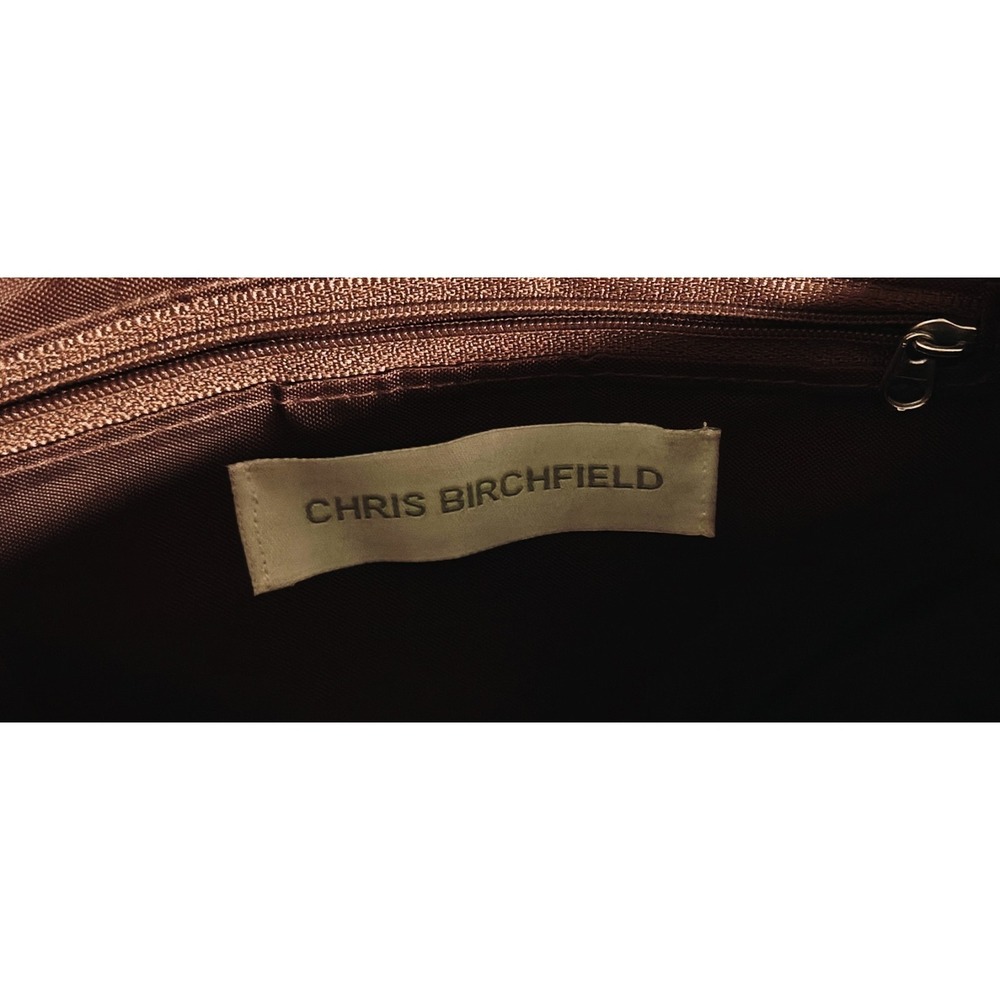 Chris Birchfield  Woven Bag Leather Trim - Picture 2 of 13